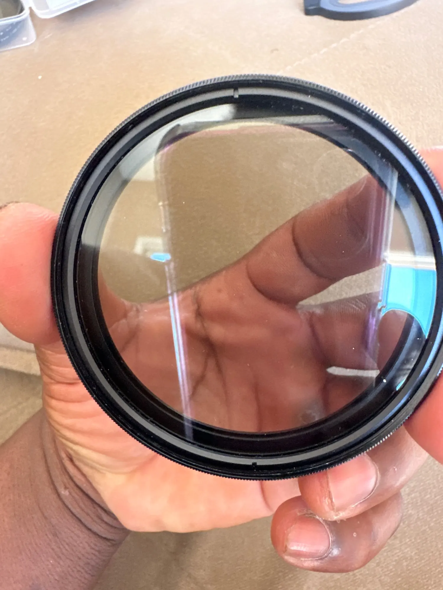 67mm Metal Phone Filter kit Cold Shoe Mount Lens Starlight Black Mist VND CPL photo review