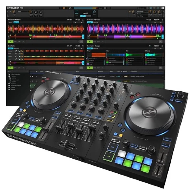 

Новые оригинальные инструменты тректор контроллер DJ 4-Deck