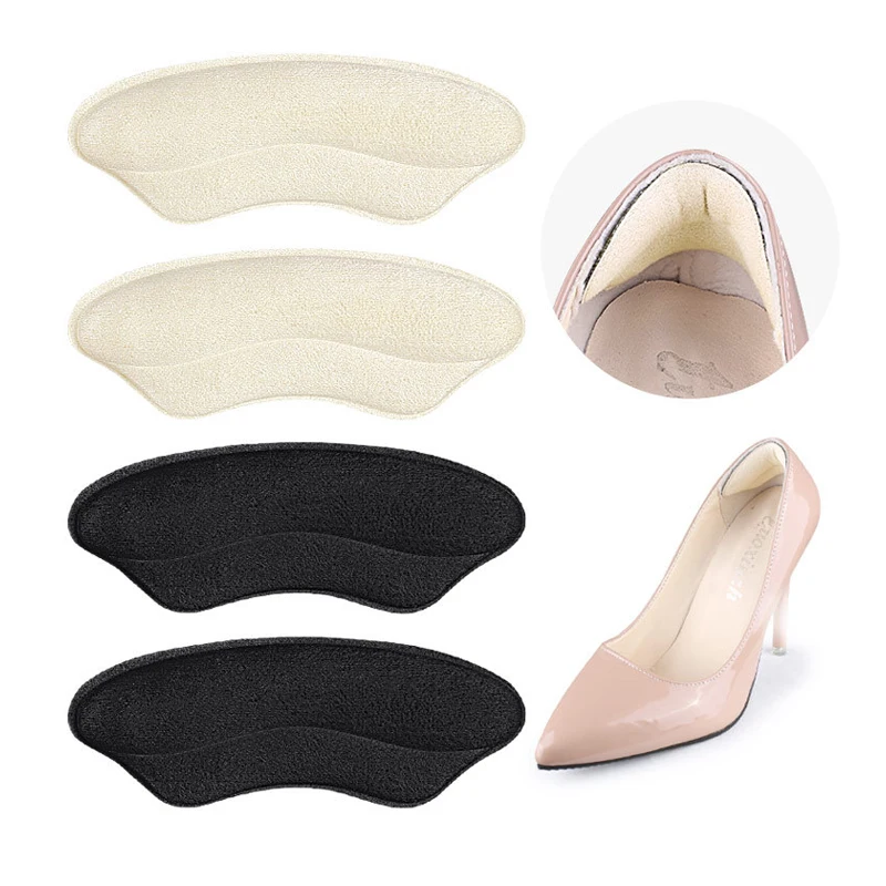 

12PC Sponge Heel Pads Blister and Skin Protection Cushion Heel Grips Liner Inserts for Loose Shoes Prevent Heel Slip and Blister