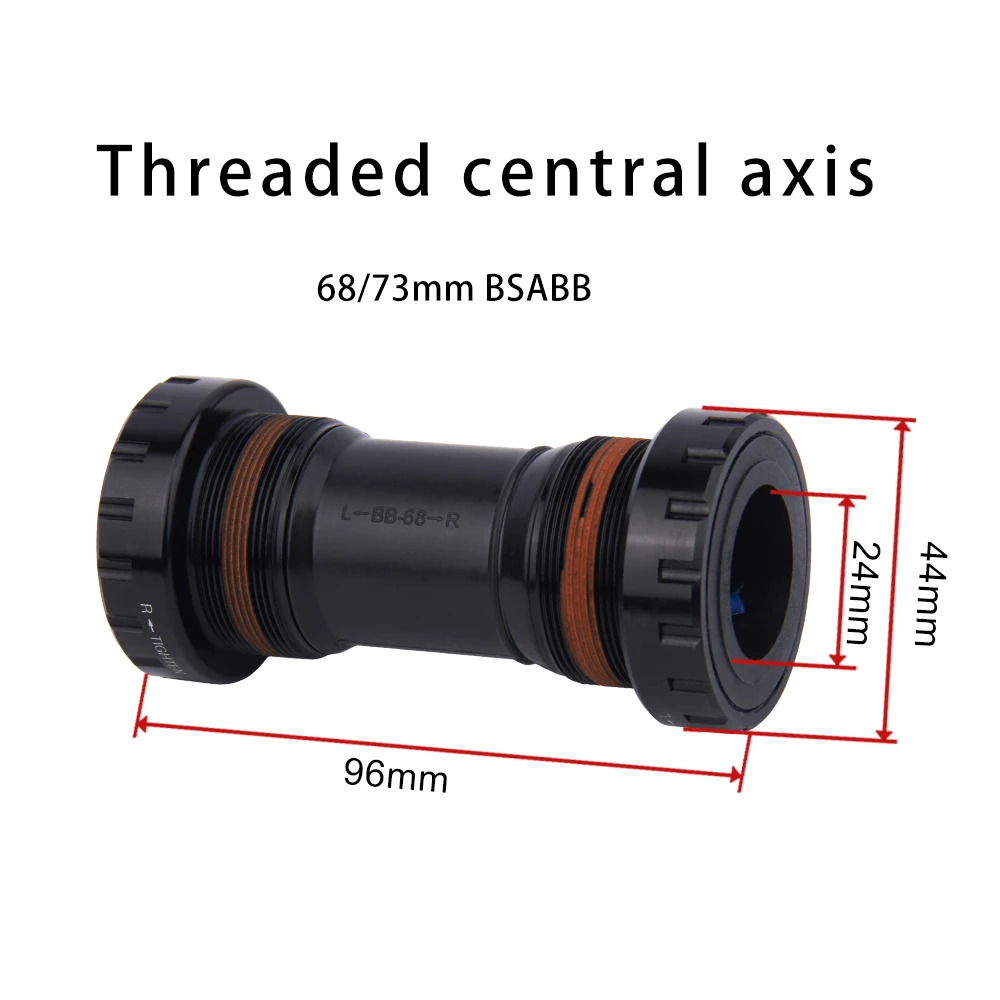 1 Pair 170mm Bicycle Crank Arms - Alloy Road/Mountain Bike Crankset For Single/Two-Piece Chainring