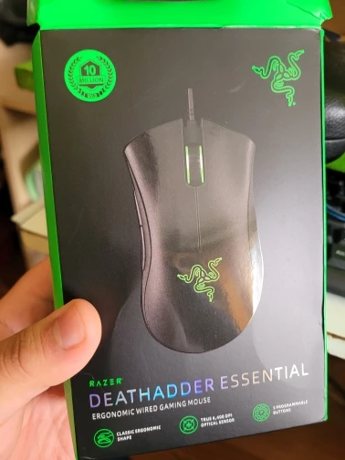 Razer DeathAdder Essential Wired Gaming Mouse 6400DPI photo review