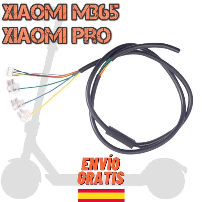 ✅Cavo Motore Rinforzato Alimentatore Display Centralina Per Monopattino Elettrico Xiaomi M365, Pro/2, 1S, Essential Lite, Mi Scooter 3 - Accessori, Ri