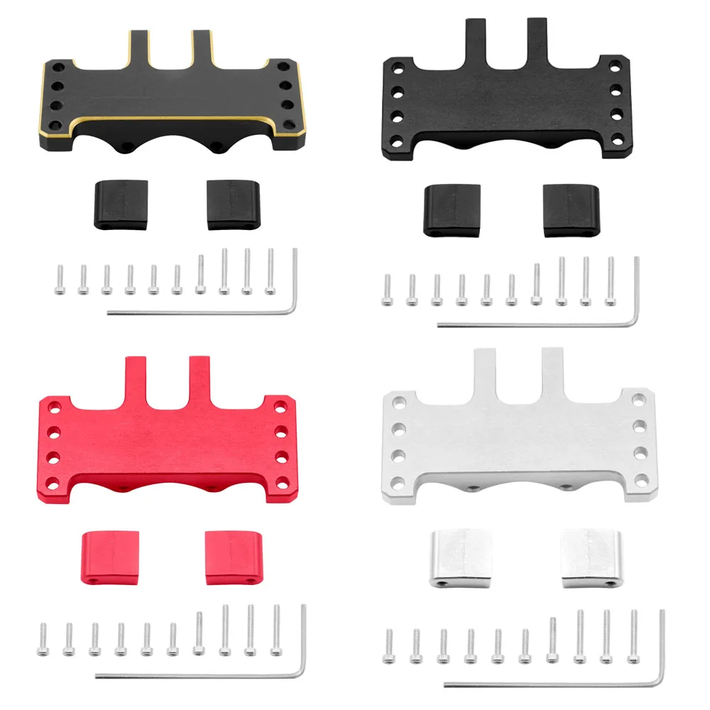 OGRC Messing Servo Mount Lenkservo Halterung für Axial SCX24 Deadbolt / C10 / JLU Gladiator/Bronco Upgrades Teile -13,2 g