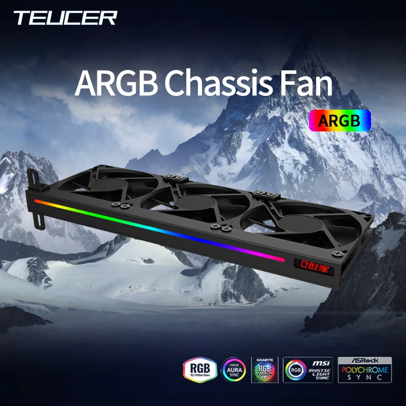 Gpu Side Rgb Plate Vga Decoration Panel Customization 5v A-rgb Graphics ...