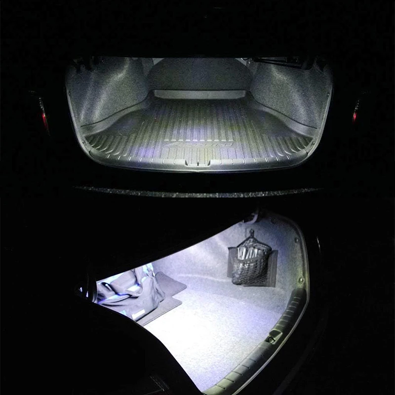 White 18LED Luggage Compartment Interior Light Trunk Lamp For Honda Civic Fit Ac