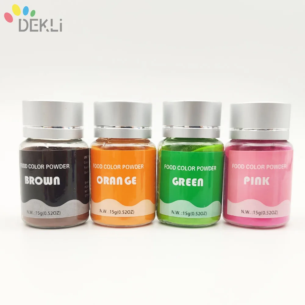 Food Grade Dust Color Powder for Decoration Macaron Cake Cream ice cream Fondant for Food Colorant Powder use Airbrush