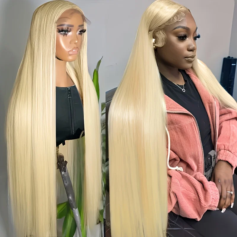 30 Inch HD Transparent Straight 200% Density 13x4 Lace Front Human Hair Wigs 13x6 Human Hair Lace Frontal Wigs On Clearance Sale
