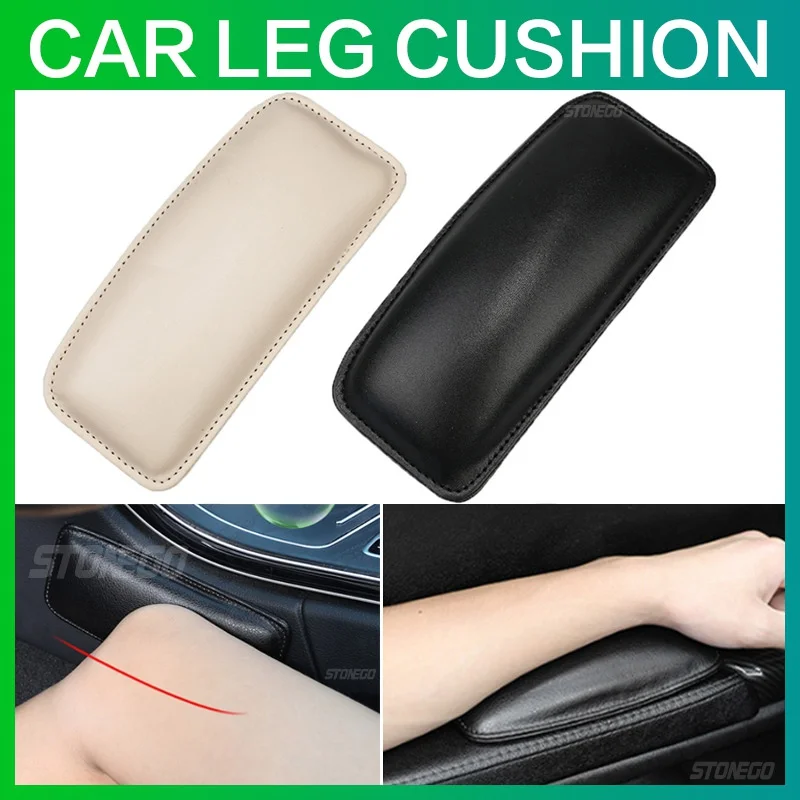 thumbnail interactive-video image 1 of AMLESO 2x Car Knee Pad Cushions, Leg Elbow Cushion Pad Center Console Comfort Soft Car Knee Pillows Protective Pad For Y Pu Leather 1 of 9