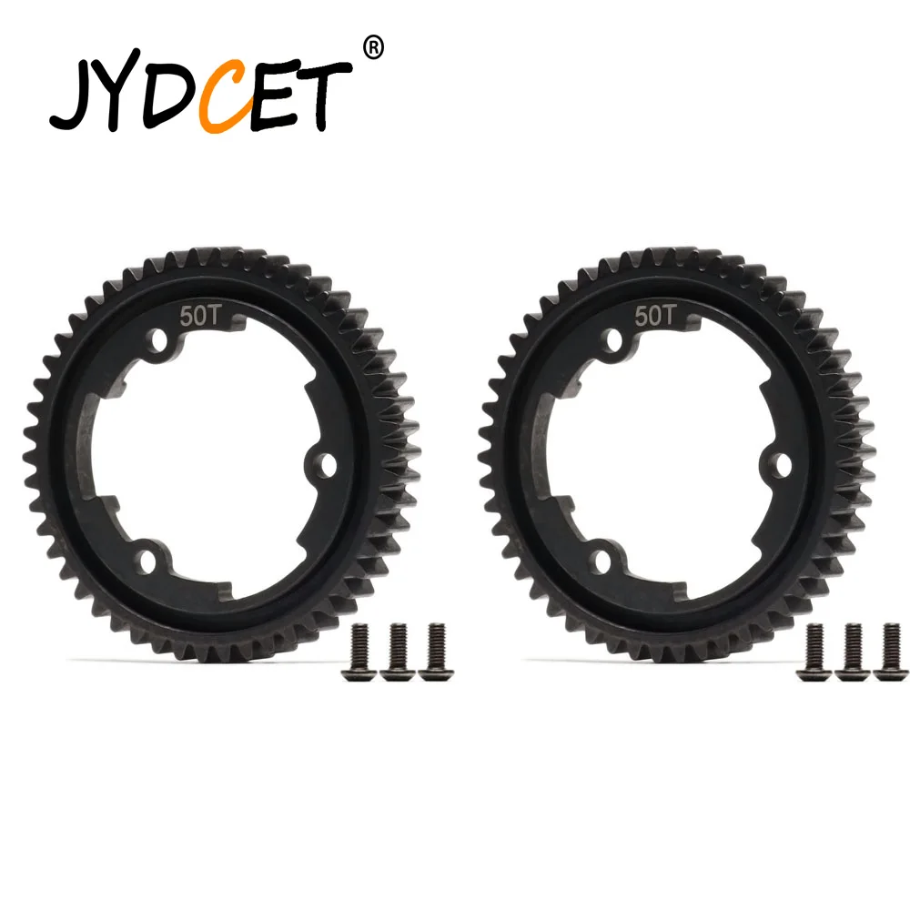 50t Hot Racing 45steel 1 Mod Hardened Steel Spur Gear 6448 For Rc