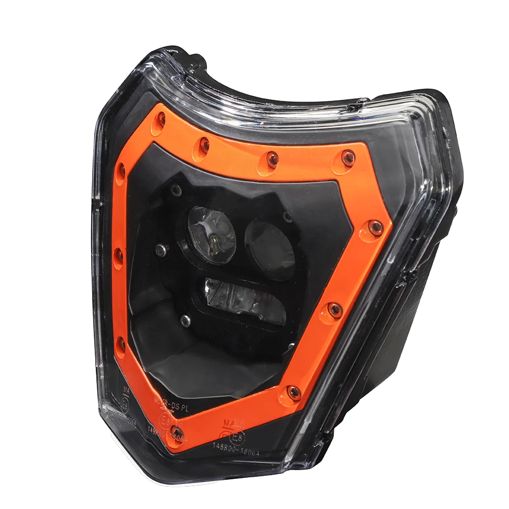 KTM EXC ヘッドライト 新品 78114001000 エマーク LED ヘッドライト 2017-2023 KTM EXC XCW 250 350 450