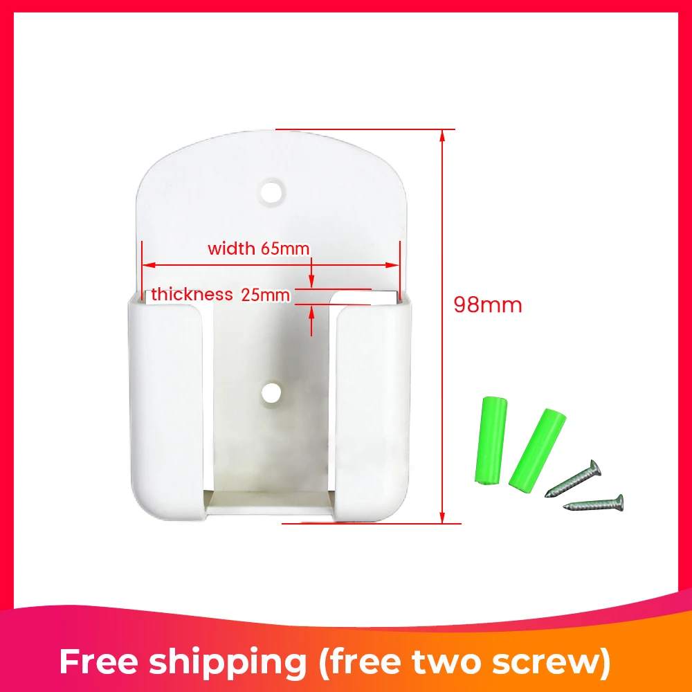 New TV DVD Air conditiner Storage for All  wireless Remote Wall Mounted 65mm*25mm（2.55in*0.98in） Remote Control Holder