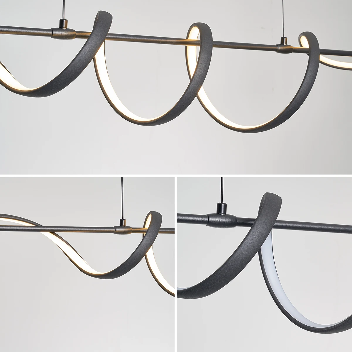 DIY Modern Led Pendant Lights Lamp for Table Dining Room Kitchen Bar Suspension Pendant Lamp Design Lusters Luminaires 4