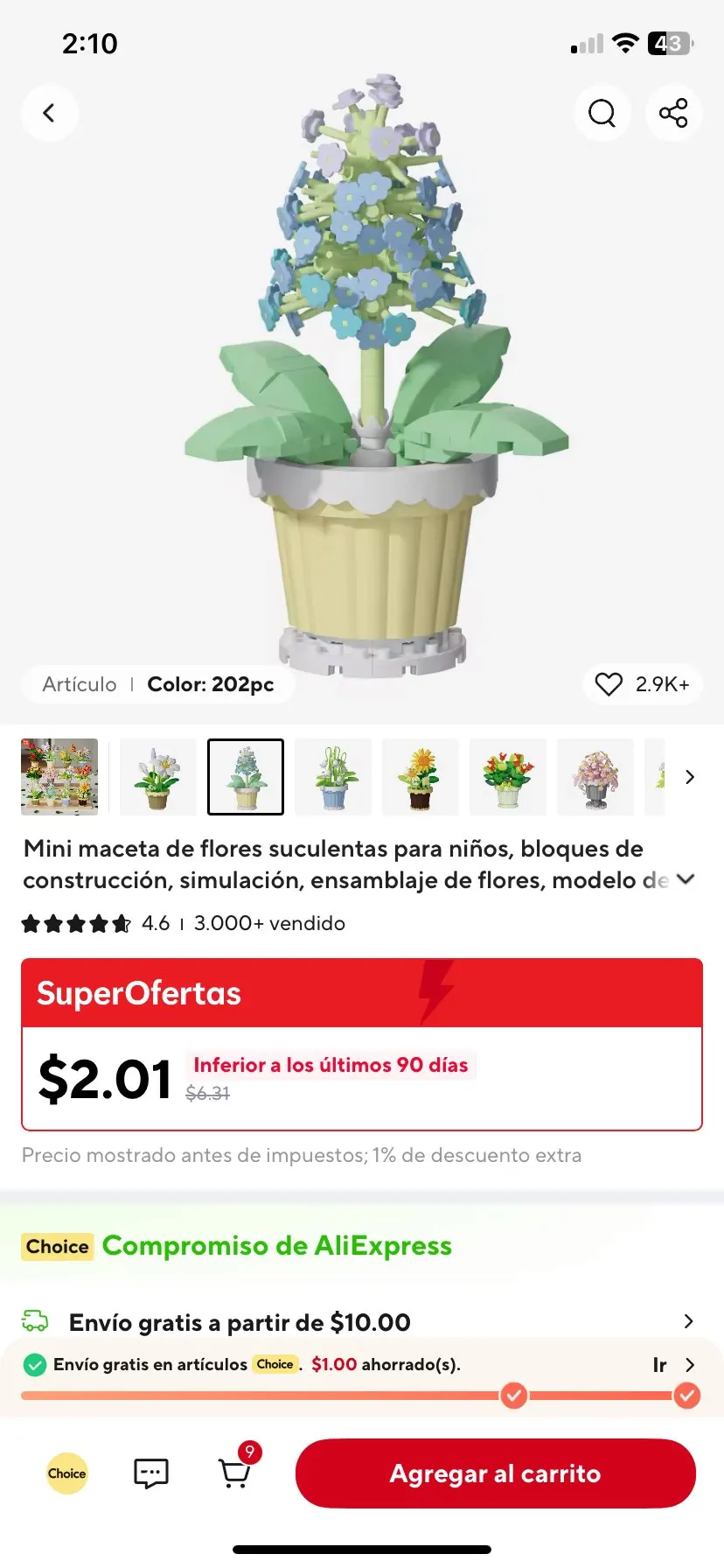 1PC Mini Succulent Flower Pot Building Blocks Simulation Flower Assembling Brick Model Kids Toys photo review