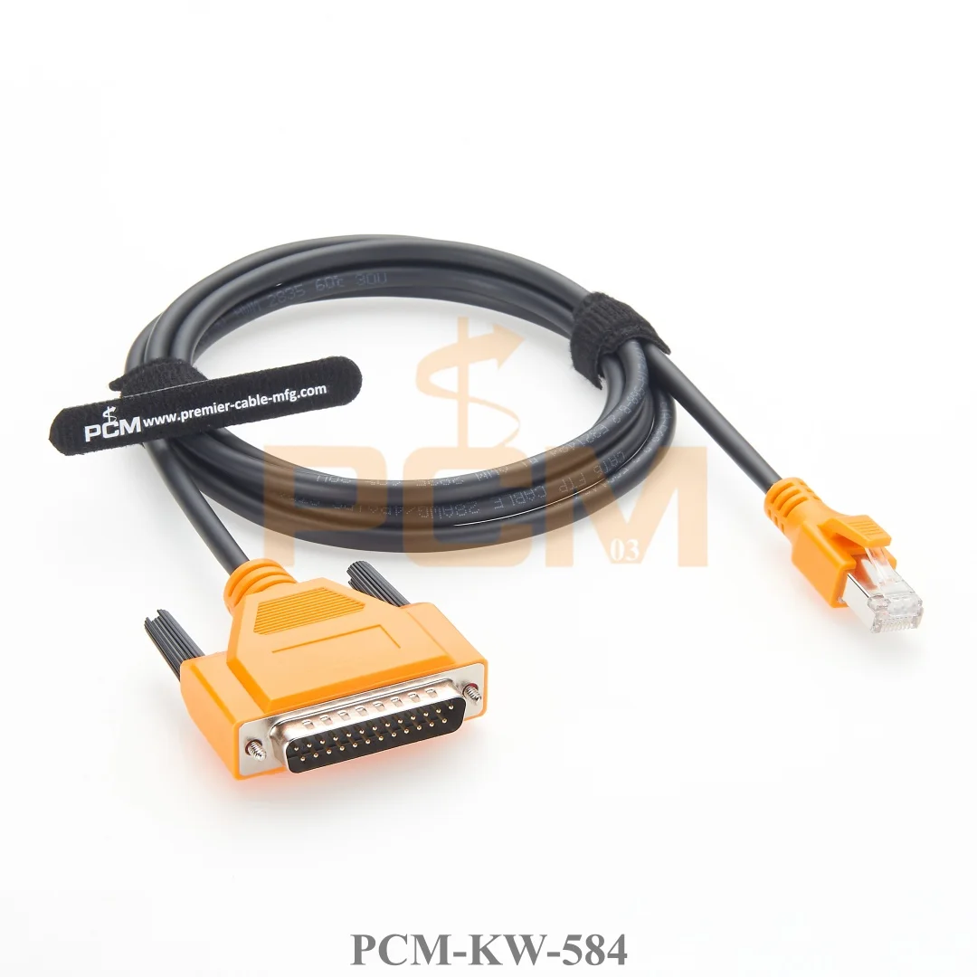 시스코 호환 보조 시리얼 네트워킹 케이블 AUX 포트 RJ45 남성에서 DB25 남성 CAB-AUX-RJ45 72-3663-01 라우터 스위치용