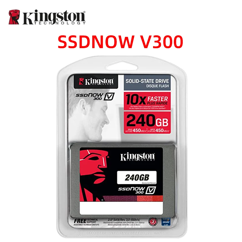 New Kingston V300 120GB 240GB 2.5in SSD SATA 3 III Internal Solid State Drive Laptop