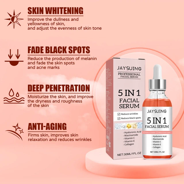 Jaysuing Face Skin Care Serum Nourishing Skin Reduce Dryness Enhance Skin Elasticity Lifting Fade Fine Lines Beauty Face Serum 2