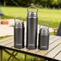 Stainless Steel Vacuum Insulated Water Bottle,Leak-Proof &Sweat-Proof,Large Capacity Metal Flask with Wide Mouth for Easy Clean