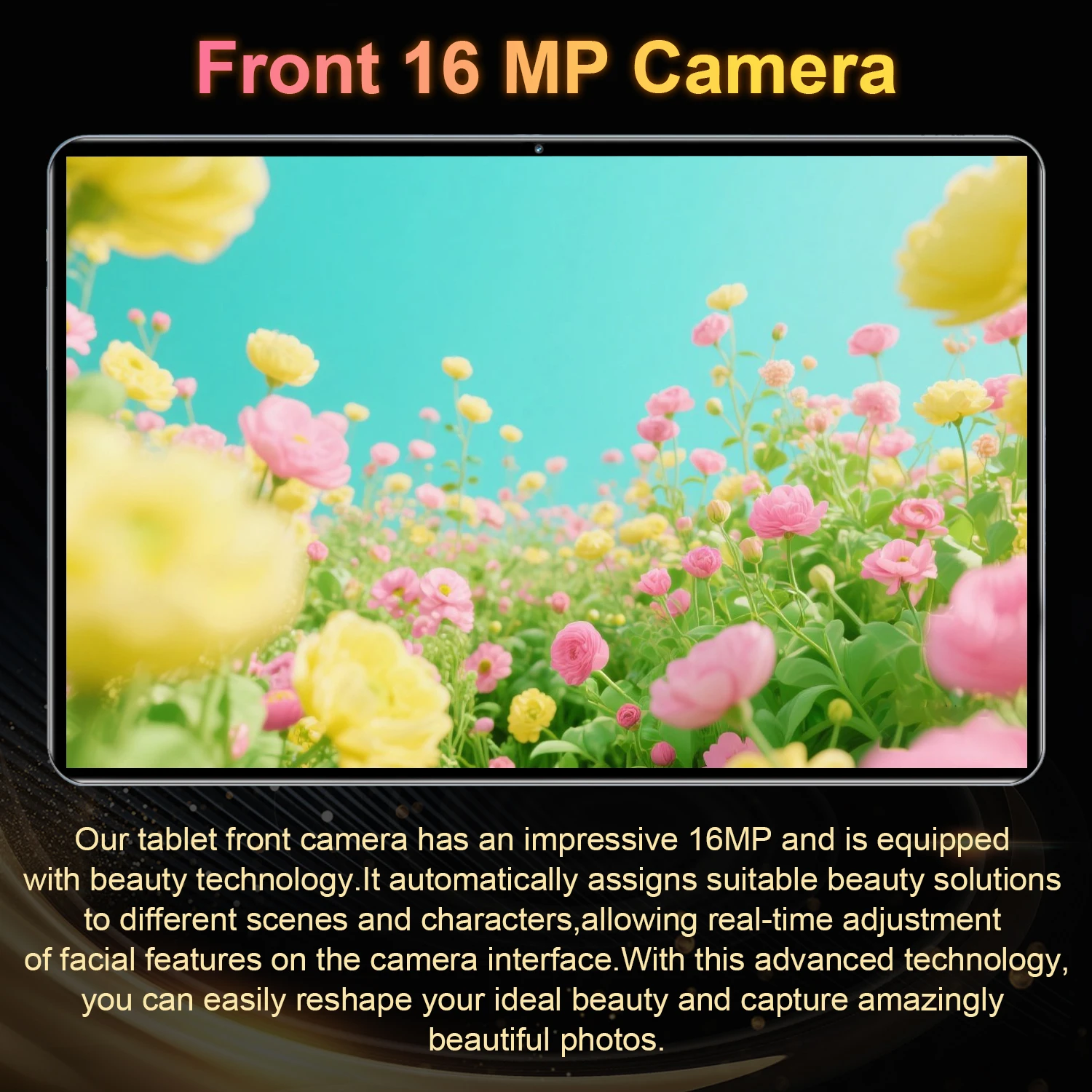 20000mAh Large Battery 10.36 Inch 5G Tablet 2025 New Android13.0 10 Core 16GB 1TB Dual SIM WiFi Bluetooth GPS WPS With Keyboard