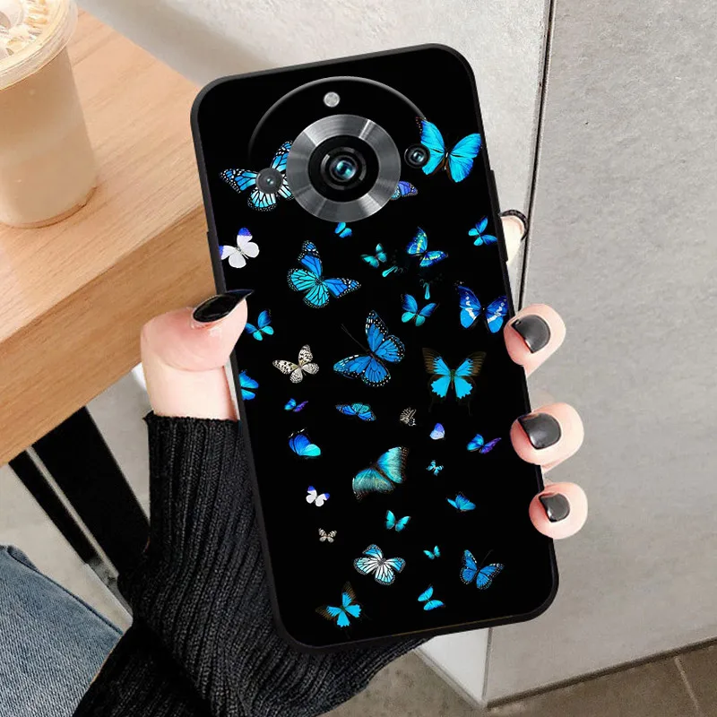 Sleek Black Shockproof TPU Silicone Case