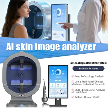 Scanner Facciale 3D Professionale X5 con Fotocamera, Analizzatore UV per Pelle e Capelli, Macchina di Misurazione Digitale