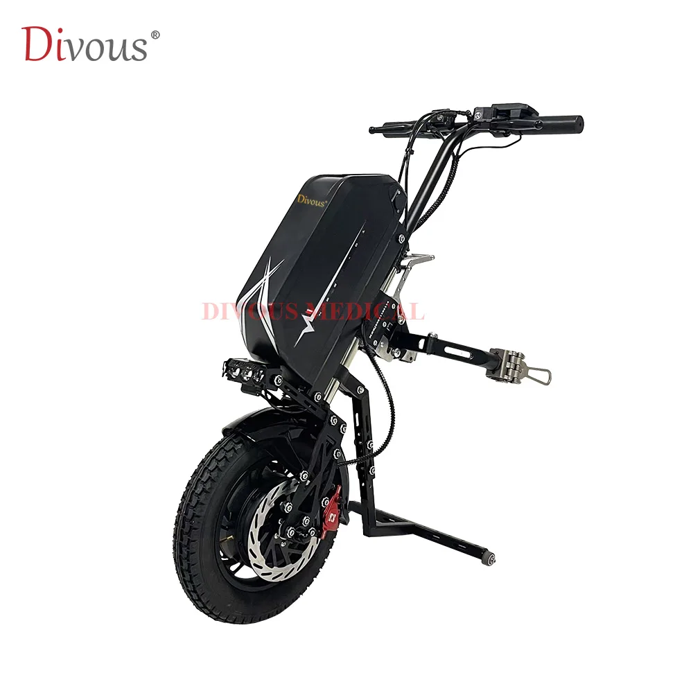 Electric Handbike Wheelchair Kit for Customizable 12inch Wheelchair Conversion 2