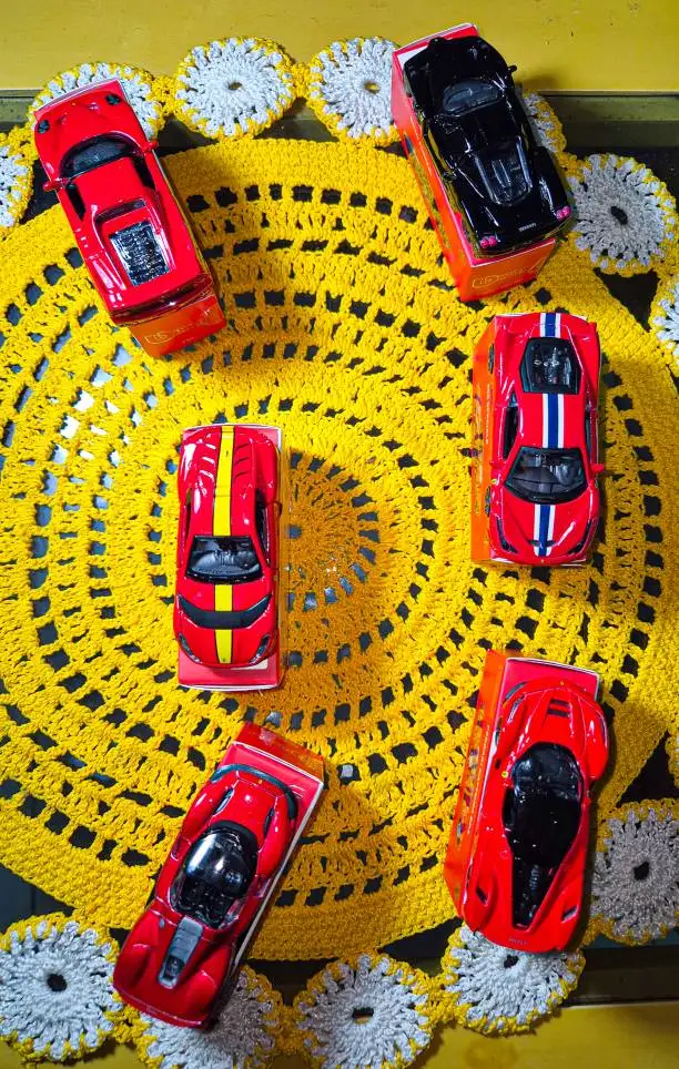 Bburago1:64 Ferrari série LAFerrari Modelo Pequena Coleção Modelo