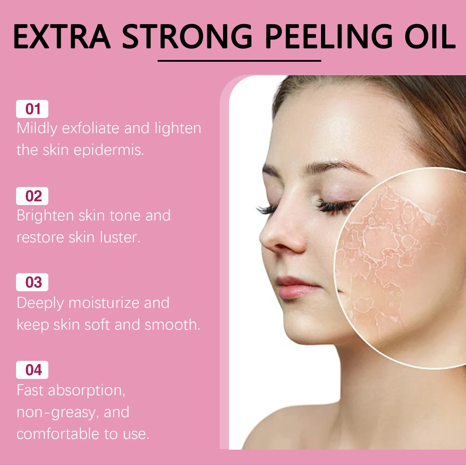 Oceaura Body Exfoliating Oil - Moisturizing Peeling Oil for Dead Skin  Dark Spot Removal