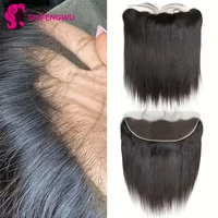 Lace Frontale 13x6 HD Lace effet ondulé, fermeture en dentelle transparente, ligne de cheveux naturelle pré-épilée 6