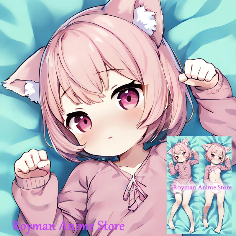 

Двусторонняя наволочка Dakimakura с принтом для маленькой девочки