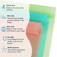 Coussin de réfrigérateur, imperméable et lavable, peut être utilisé comme coussin de réfrigérateur, coussin de tiroir, coussin de table de tiroir et anti-séchage lent 3