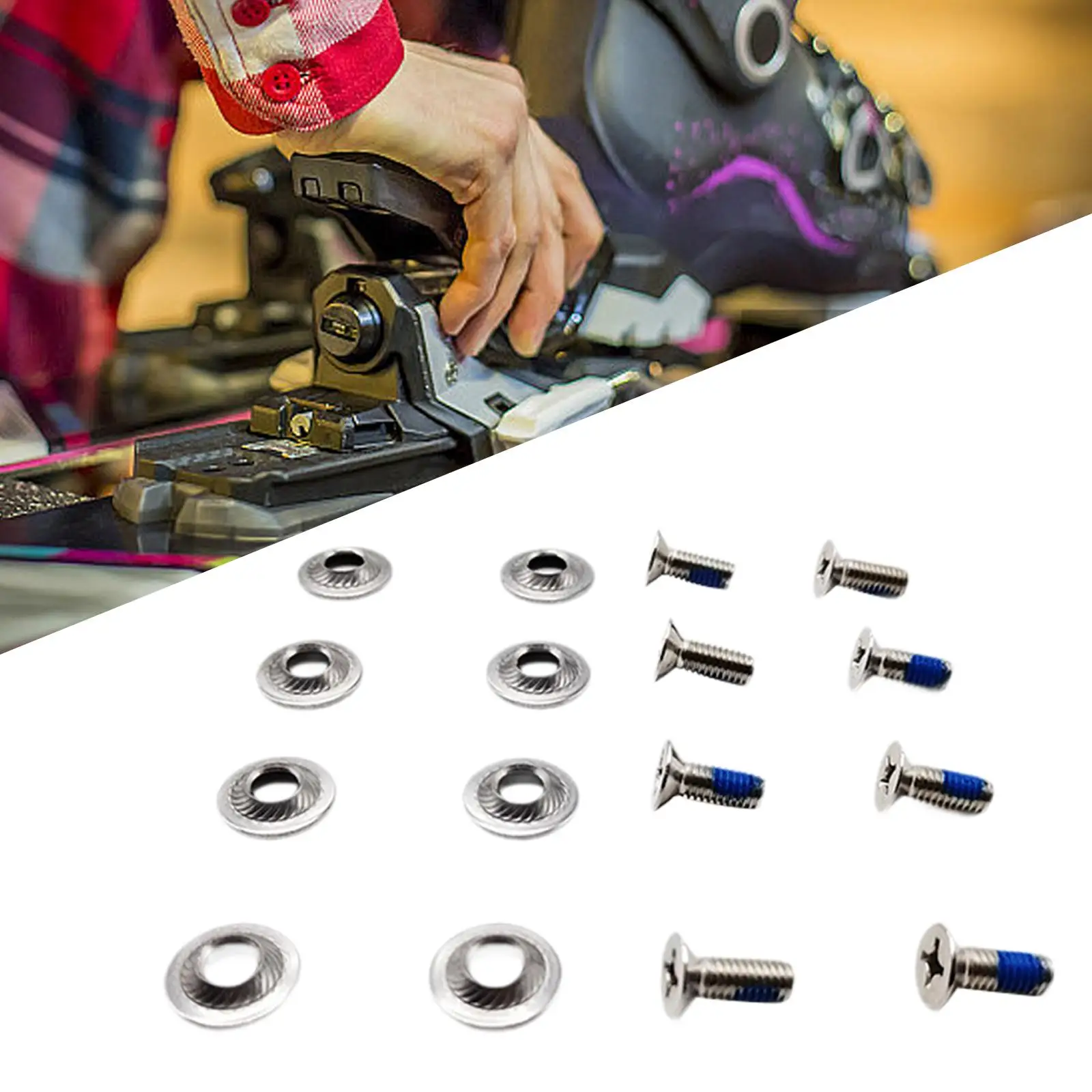 Snowboard Binding Screws Set 2