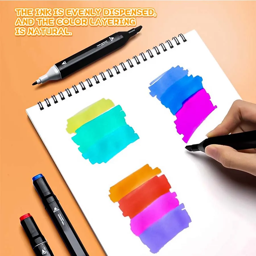 Dual-Tip Alcohol Marker Set 5
