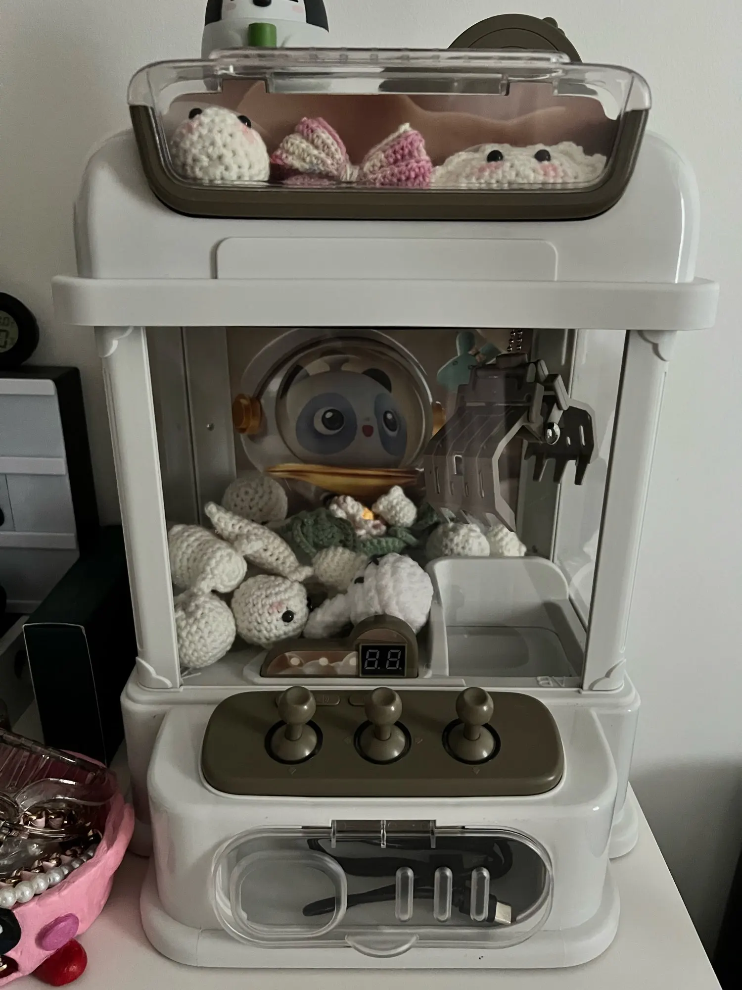 Mini Claw Catch Toy Crane Machine photo review