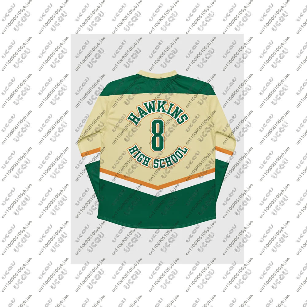 2026 남성용 키즈 소년용 통기성 좋은 H-하키 저지 빠른 건조 유니섹스 스포츠 남성 선물 탑 어덜트 H-호킨스 고등학교 핫