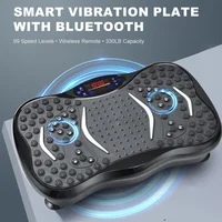 Whole Body Vibration Plate Fat Burning Machine Bluetooth LCD Home Exercise Equipment with Remote Control for Weight Loss Fitness 1