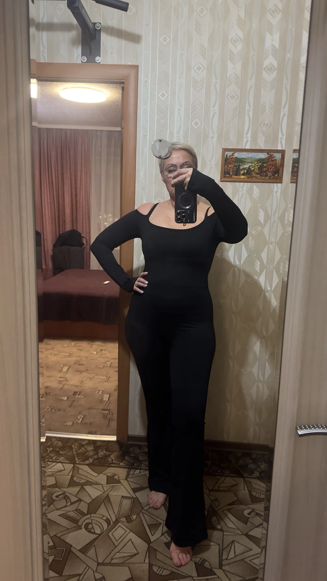 Flattering Women's Yoga Jumpsuit - Comfort & Style Combined photo review