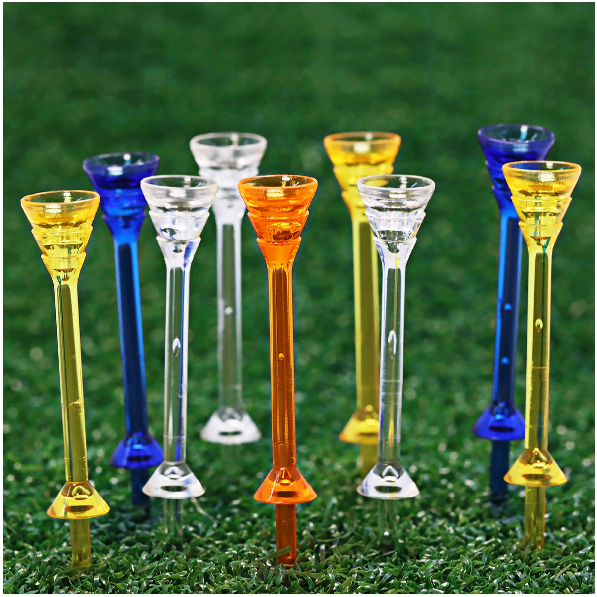 Golf Tees Martini Style Golf Tees Plastic 31/4’’ Durability and