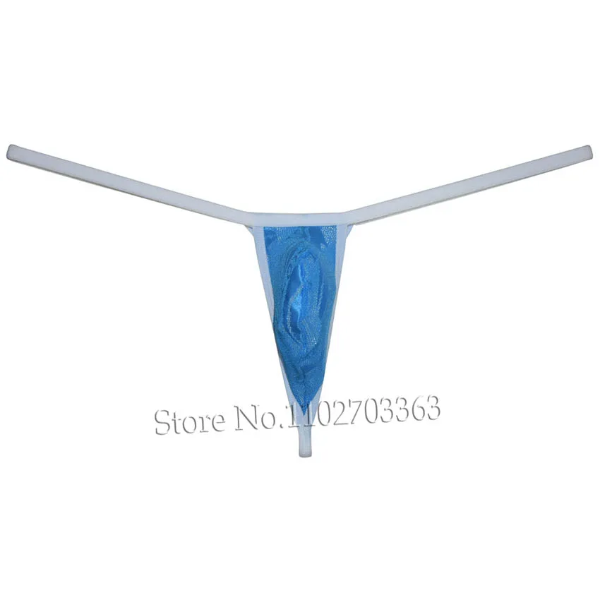 Discover Allure in Men's See-through Micro String Thong Tempting Tangas Slim Pouch Elevate Style with Confidence