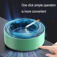 Ashtray with Air Purifier Function Filtering Second-Hand Cigarettes Remove Odor Smoking Accessories for Home Office Car 1