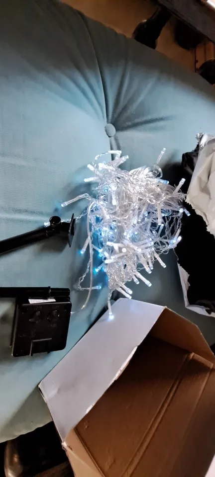 Guirlande solaire LED de noël