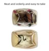 For Picotin 18 22 26 Insert Bags Organizer Makeup Handbag Organize Inner Purse Portable base shaper Premium Silky(Handmade） 2