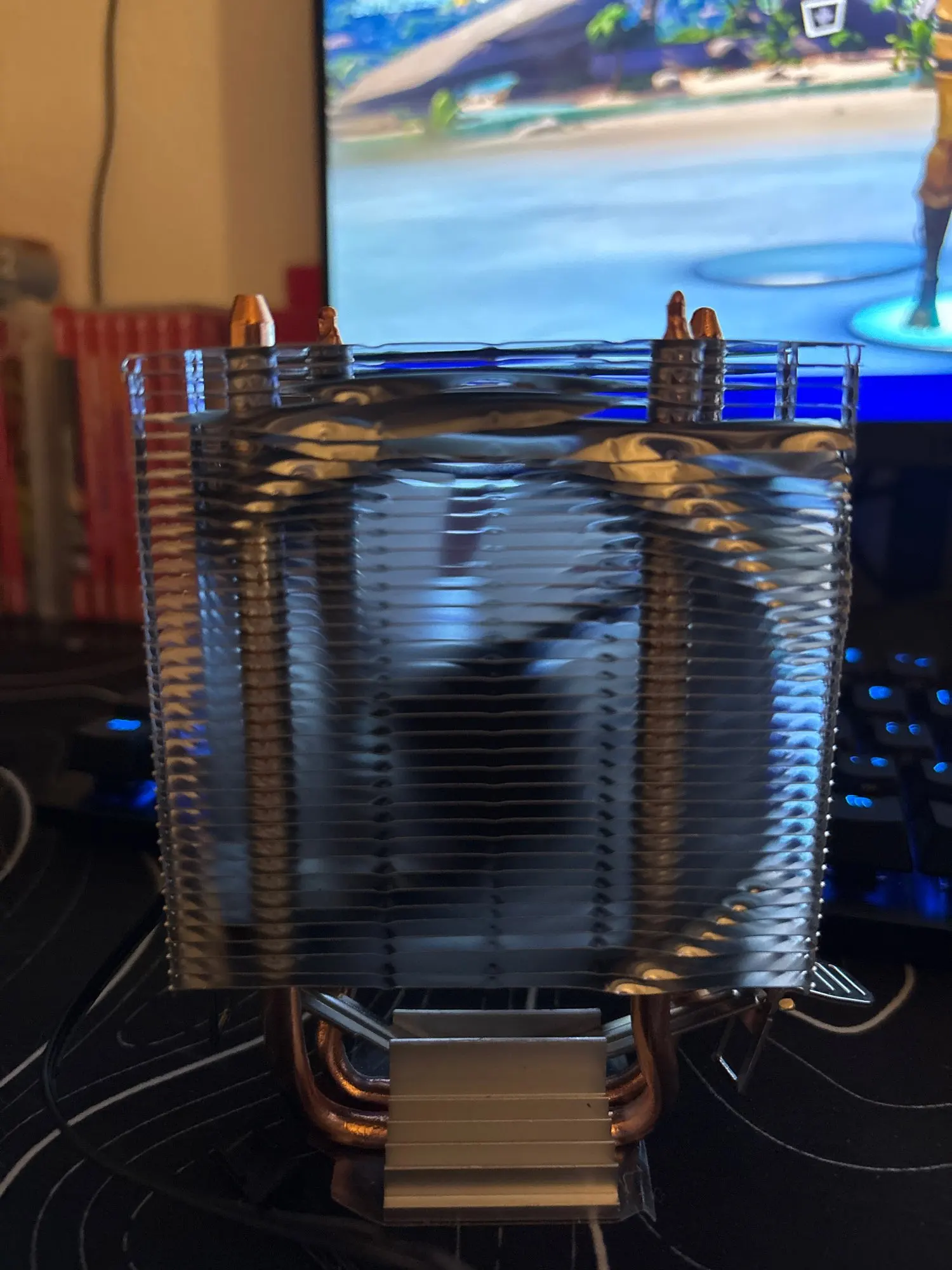 Aigo ICE CPU Cooler 2 4 6 Heat Pipes PC Radiator PWM 3PIN 90mm CPU Cooling Silent Rgb Fan For Intel 1700 1150 1156 1366 1155 AMD photo review