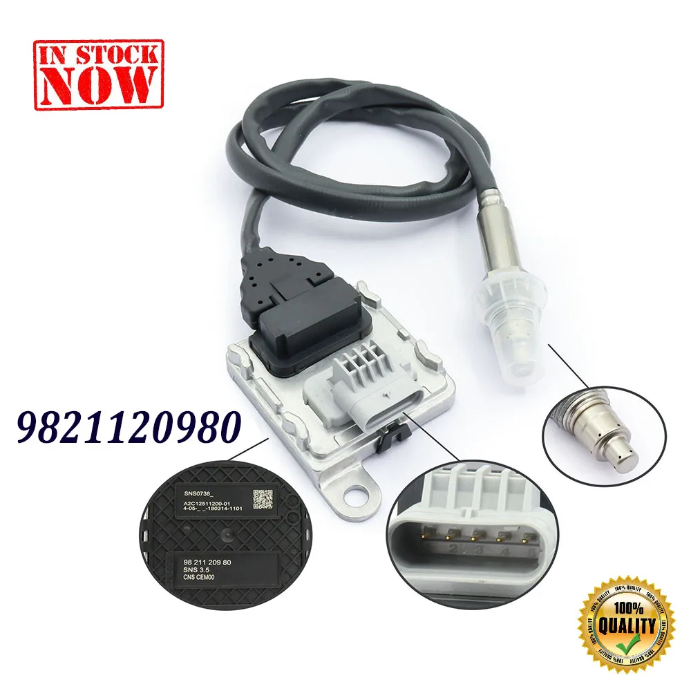

Nox Sensor Nitrogen Oxide Sensor 9821120980 For Citroen C3 C4 Berlingo Peugeot 308 3008 5008 1.6HDi 2.0 HDi Diesel 2012 - 2021