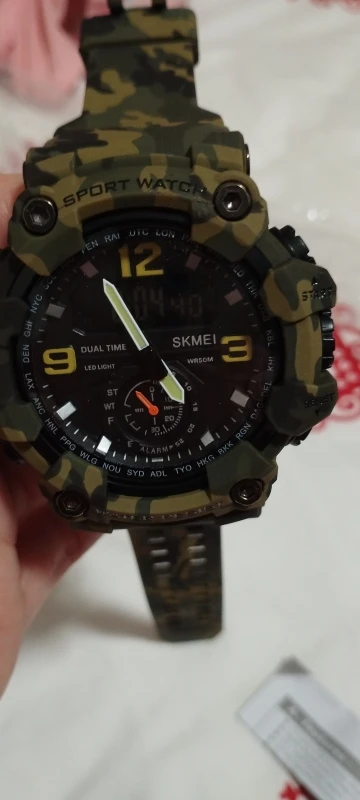 SKMEI 1637 Military Digital Waterproof Shockproof Watch for Men photo review