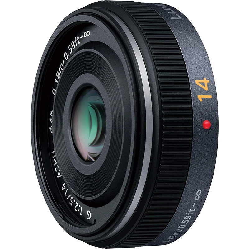 

Объектив Panasonic Lumix G 14 мм F/2,5 ASPH для Panasonic GF6 GM5 GF8 GF7 GM1 GH4 GH5 GX85 GF9