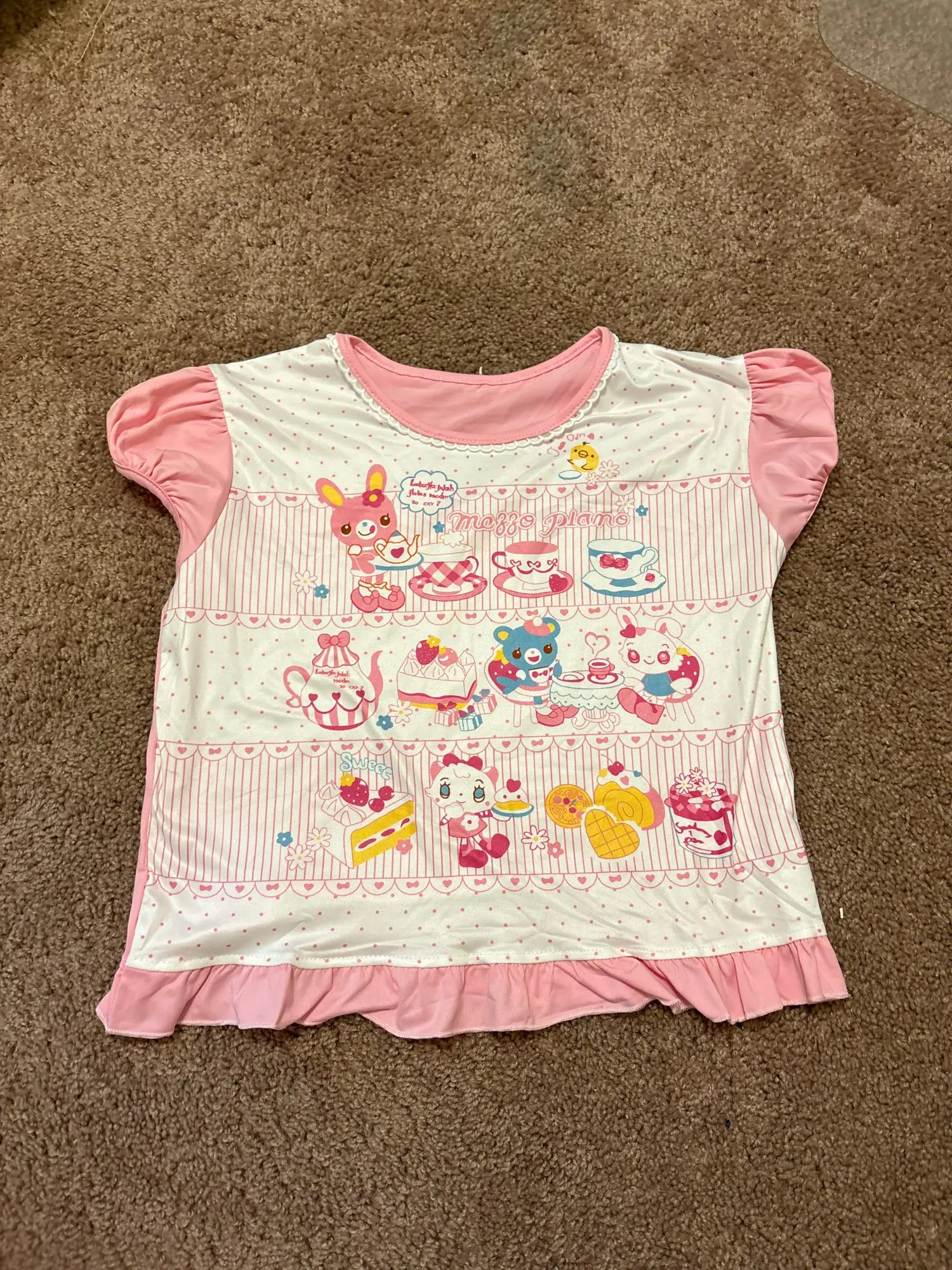 Kawaii Cake Shop Tee - Sweet Lolita Aesthetic photo review