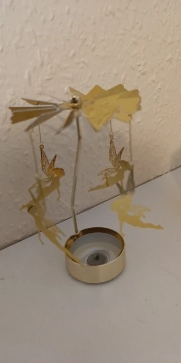 Metal Hot Rotating Candle Holder photo review