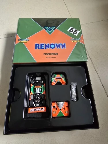 MOTORHELIX MH 1:64 787B 55 Champion Alloy Car Model - AliExpress