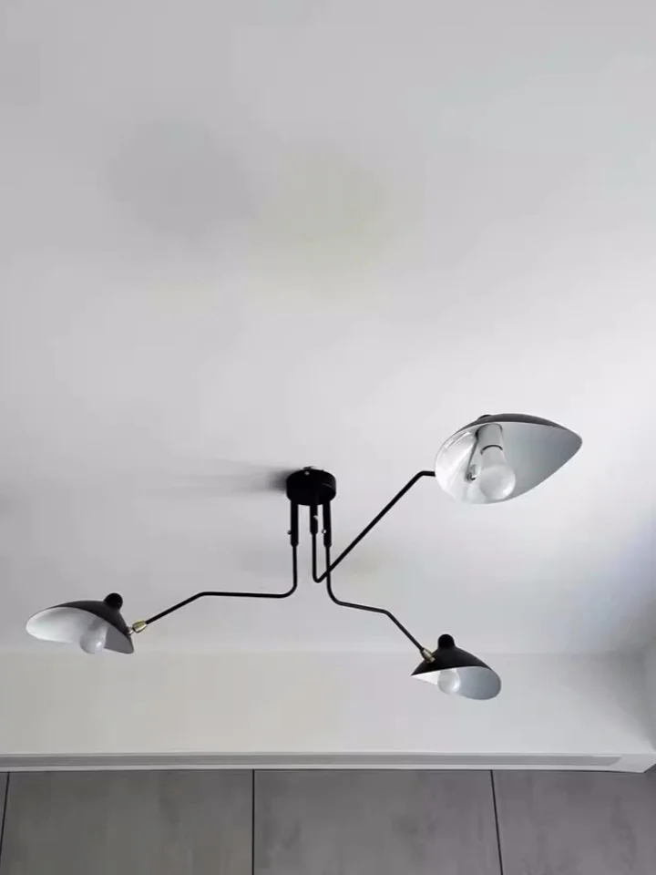 Nordic Spider Pendant Light – 3/6 Heads, Black photo review