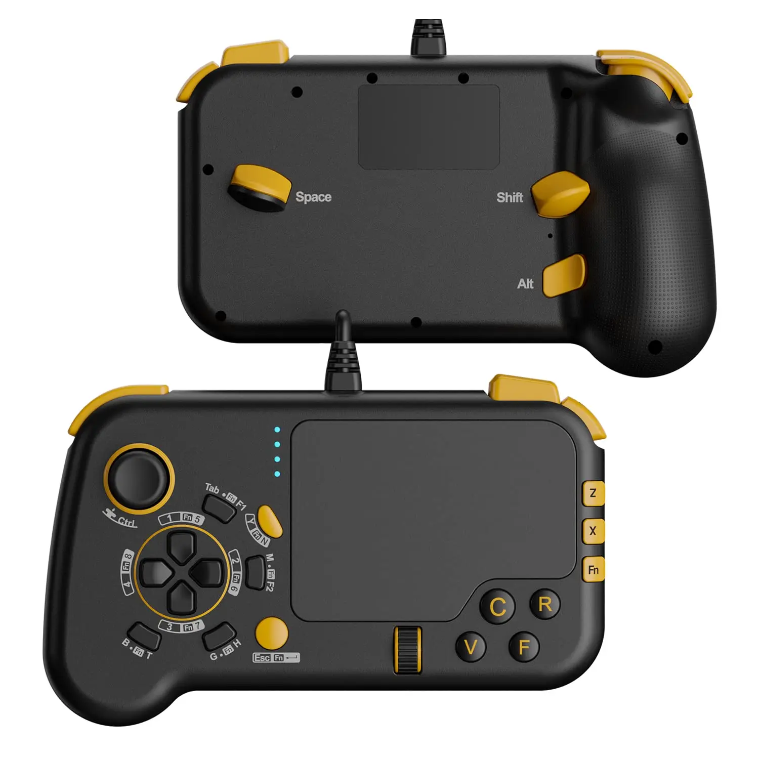 WiredUSBGamingTouchpadwithKeyboardandMouseFuncitonsTrackpad